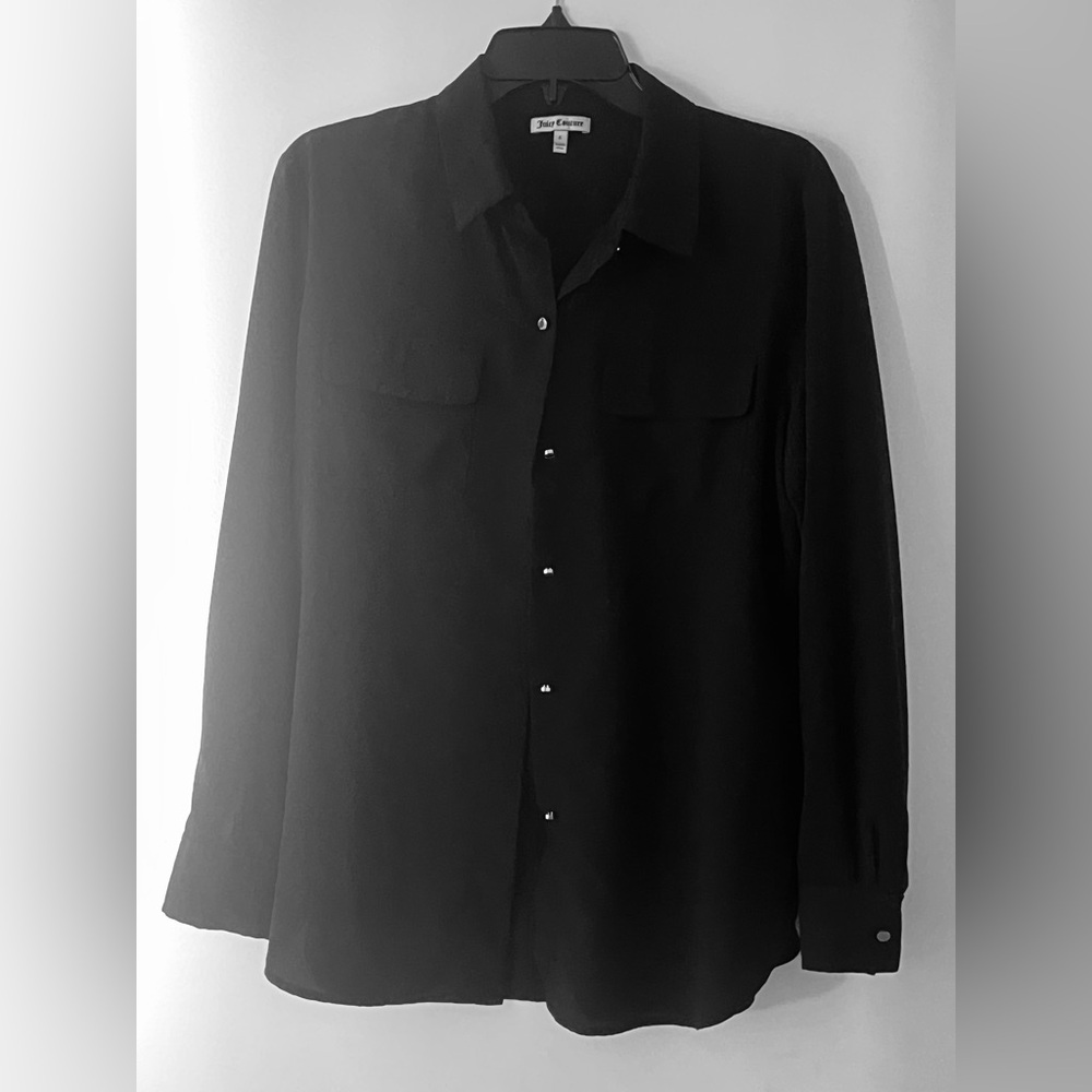 Juicy Couture Elegant Black Blouse
Never worn